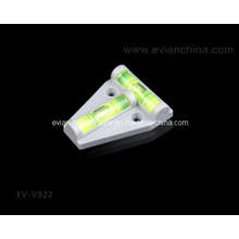 2-Axis Level Bubble Vial With Fixing Hole (EV-V922)